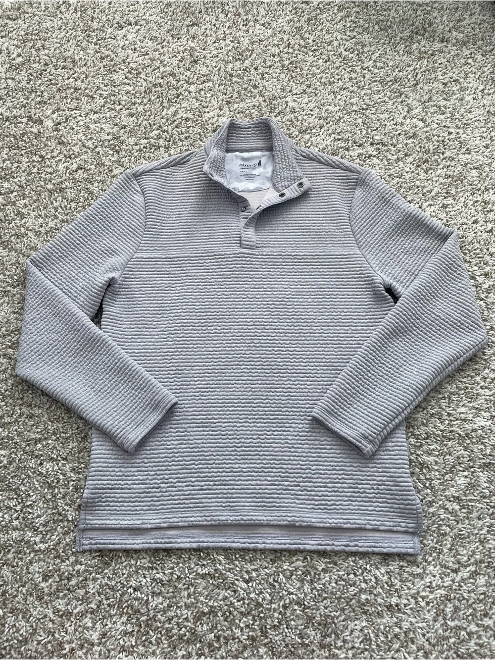 johnnie-O Benjy 1/4 Snap Pullover Men’s Size Small